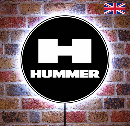 Hummer garage wandschild - 24",