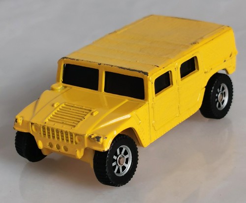 Maisto modellauto hummer gelb - maisto,
