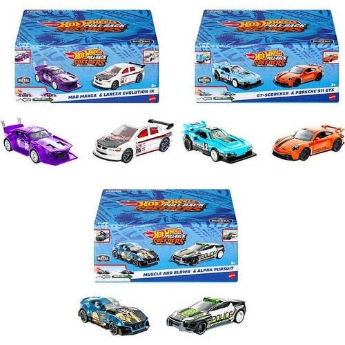 Hot wheels pull back - hot,